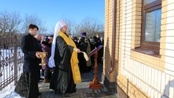 Митрополит Белгородский и Старооскольский Иоанн освятил часовню в селе Бубново 