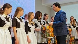 Учащихся 8-го класса Корочанской школы имени Д.К. Кромского посвятили в юные медики